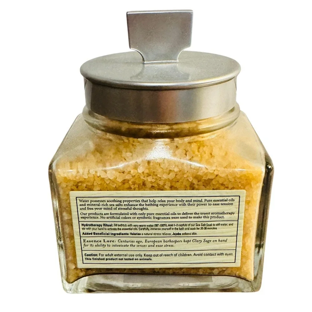 Bath & Body Works Aromatherapy Stress Relief Sea Salt Soak Lavender Clary Sage